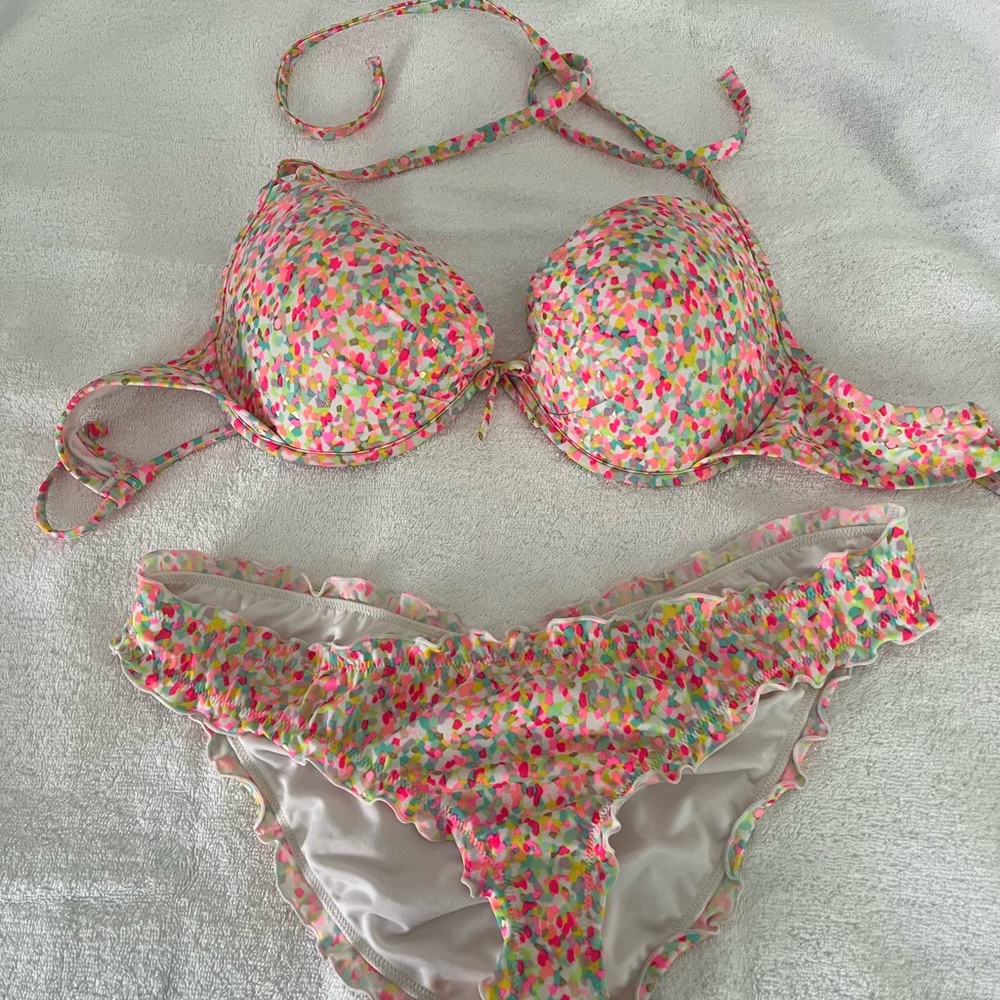 Victoria's Secret Multicolor Bikini Set